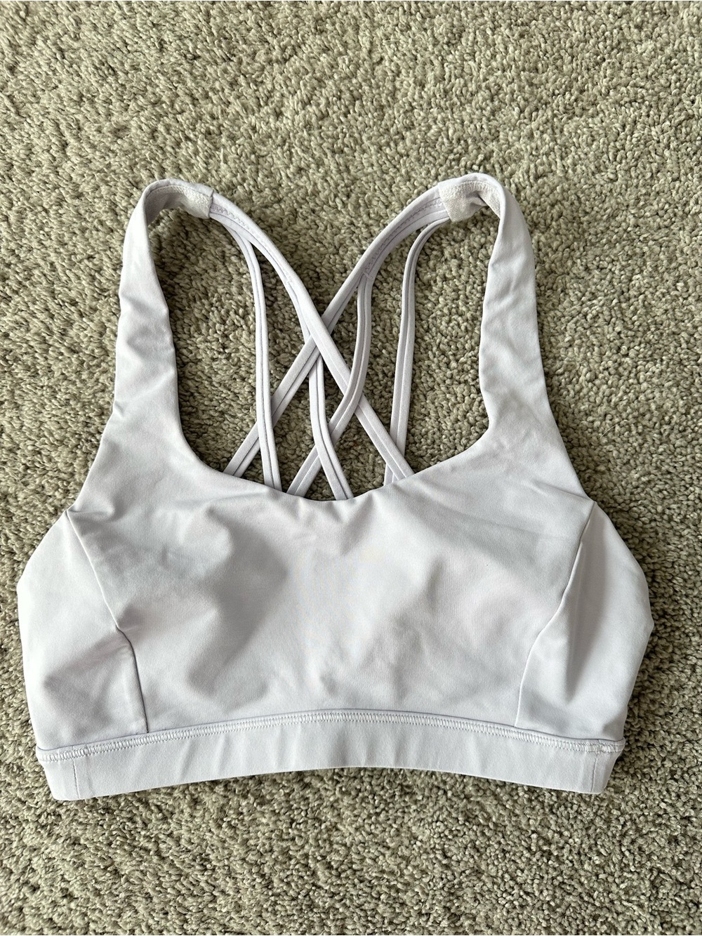 Lululemon Free To Be Serene Bra - Lavender Dew - Size 4